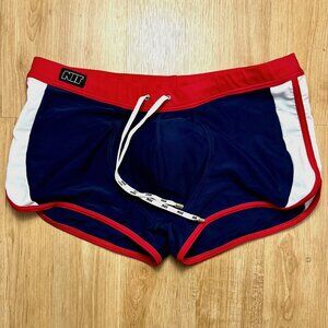NIT Discus Padded Pouch Swim Trunk